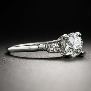 Art Deco .75 Carat  Diamond Ring - GIA I VS1