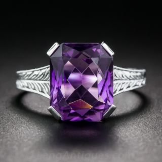 Art Deco Amethyst Ring