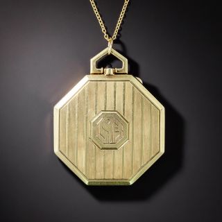 Art Deco Book Locket by Carter, Gough & Co - 1