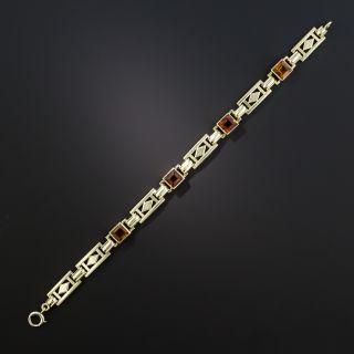 Art Deco Citrine Bracelet