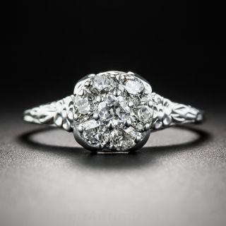 Art Deco Cluster Ring