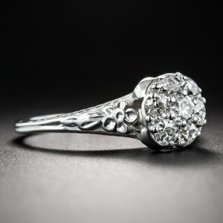 Art Deco Cluster Ring