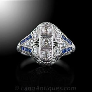 Antique Diamond Dinner Ring
Antique Jewelry 