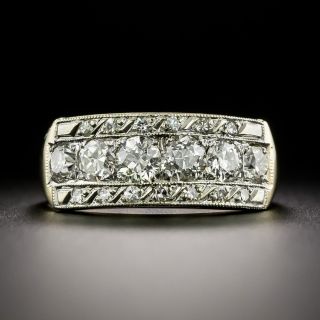 Art Deco Diamond Band Ring by Kinsley, USA - 2