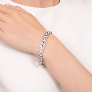 Art Deco Diamond Bracelet