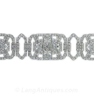 Art Deco Diamond Bracelet