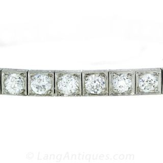 Art Deco Diamond Bracelet