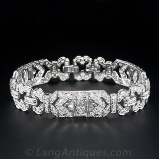 Art Deco Diamond Bracelet