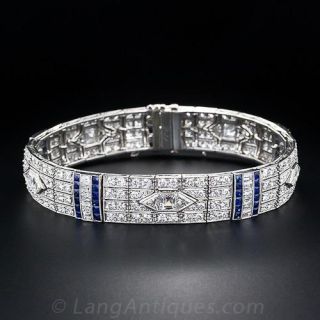Art Deco Diamond Bracelet - 1