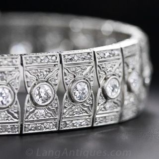 Art Deco Diamond Bracelet - 1