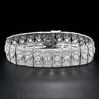 Art Deco Diamond Bracelet