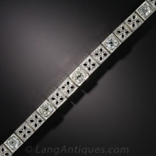 Art Deco Diamond Bracelet