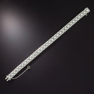 Art Deco Diamond Bracelet by Oscar Heyman - 1