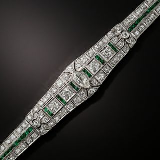 Art Deco Diamond Bracelet, Circa 1920s-1930s - 2