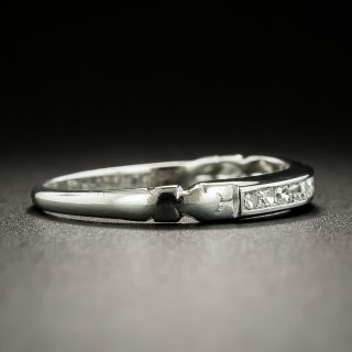 Art Deco Diamond Channel Set Band