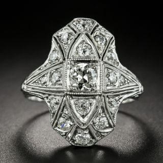 Art Deco Diamond Dinner Ring - 2