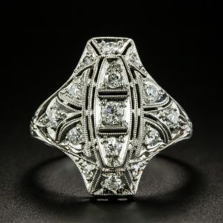 Art Deco Diamond Dinner Ring, Circa 1920s-30s - 2