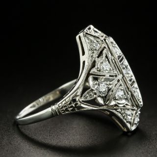 Art Deco Diamond Dinner Ring, Circa 1920s-30s