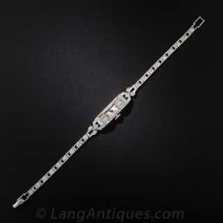 Art Deco Diamond Dress Watch