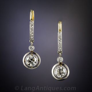 Art Deco Diamond Drops