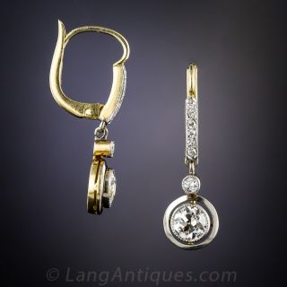 Art Deco Diamond Drops