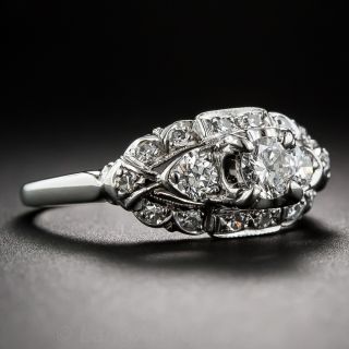 Art Deco Diamond Engagement Ring