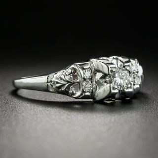 Art Deco Diamond Engagement Ring