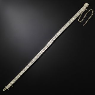 Art Deco Diamond Line Bracelet - 2