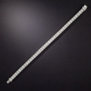 Art Deco Diamond Line Bracelet - 2