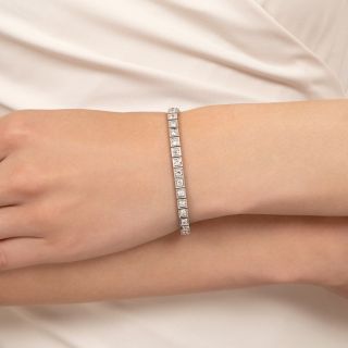 Art Deco Diamond Line Bracelet by Jung & Klitz