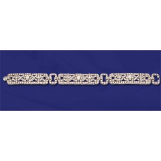 Art Deco Diamond Link Bracelet