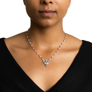 Art Deco Diamond Necklace
