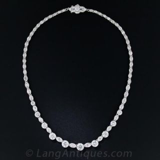 Art Deco Diamond Necklace - 1