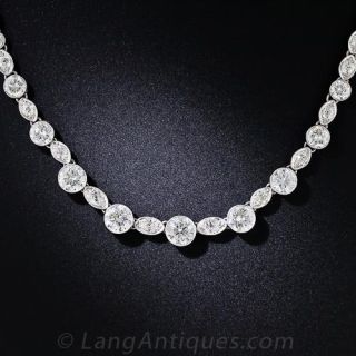 Art Deco Diamond Necklace