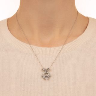 Art Deco Diamond Pendant