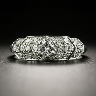 Art Deco .20 Carat Diamond Band Ring - 2