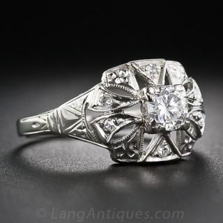 Art Deco Diamond Ring