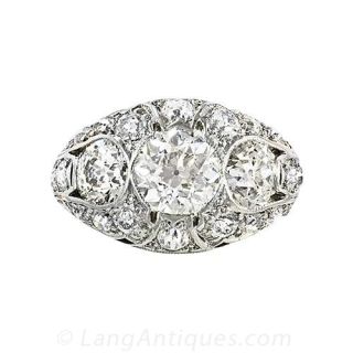 Art Deco Diamond Ring - 1