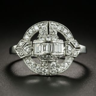 Art Deco Diamond Ring, Circa 1930s - 2