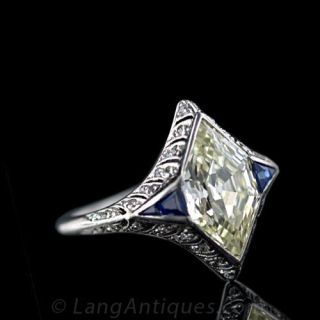 Art Deco 'Diamond Shape' Diamond Ring