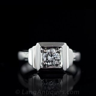 Art Deco Diamond Engagement Ring 
Art Deco Jewelry 
