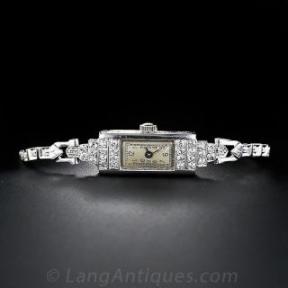 Art Deco Diamond Watch