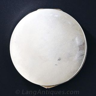 Art Deco Enamel Compact