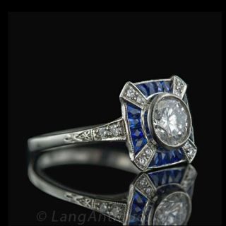 Art Deco Engagement Ring