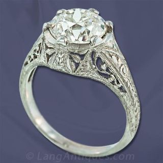 Art Deco Engagement Ring