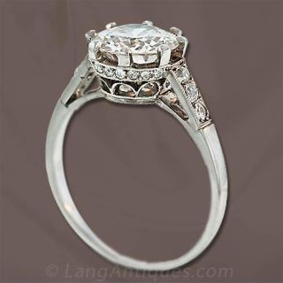 Art Deco Engagement Ring