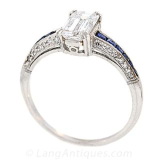 Art Deco Engagement Ring