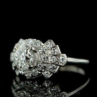 Art Deco Engagement Ring