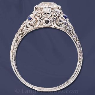 Art Deco Engagement Ring