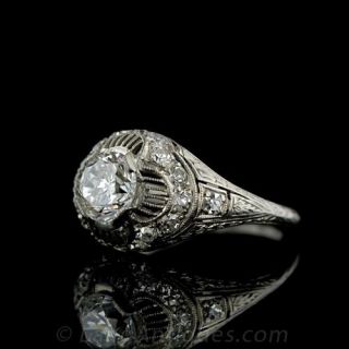 Art Deco Engagement Ring